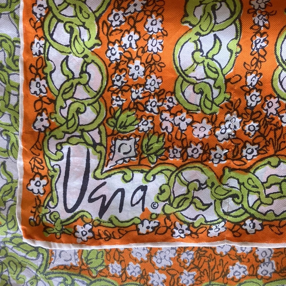 Vintage Vera Neumann rectangular scarf